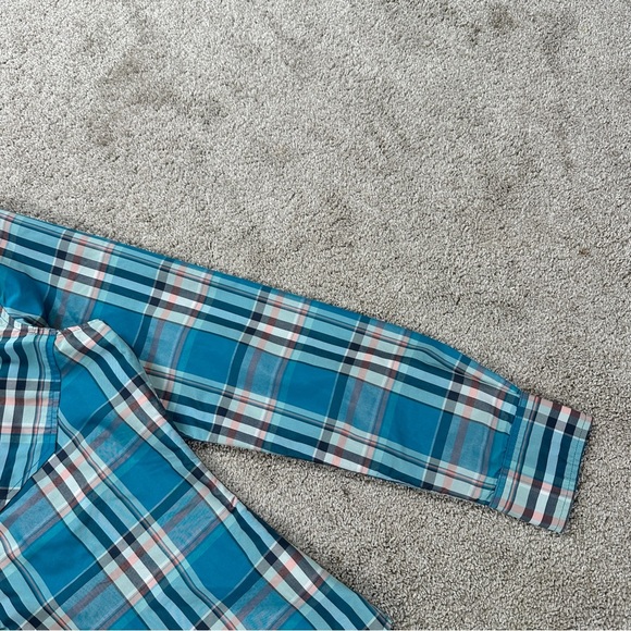 Simms Women’s Snap Button Down Shirt Longsleeve Outdoor Fishing UPF 50+ Blue M - Picture 6 of 13